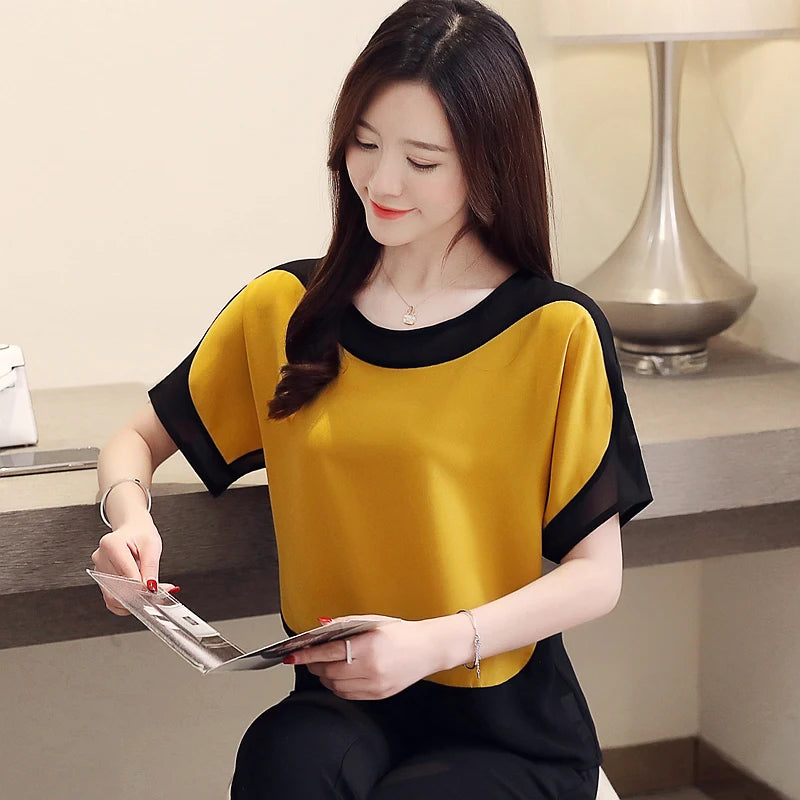 Short Sleeve Blouse