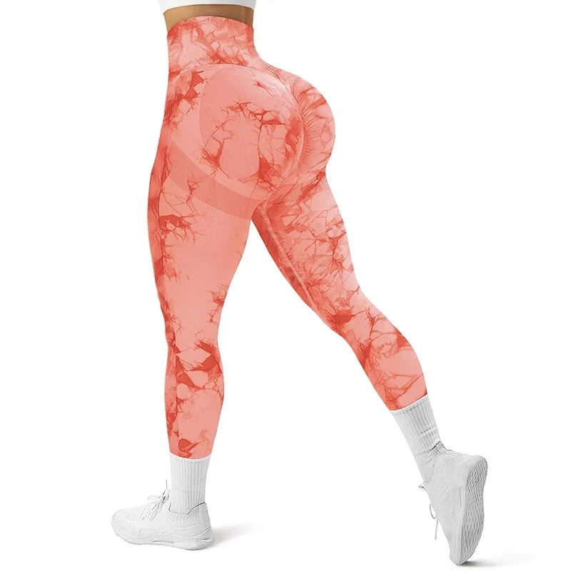 Tie Dye Yoga Pants Sport Leggings
