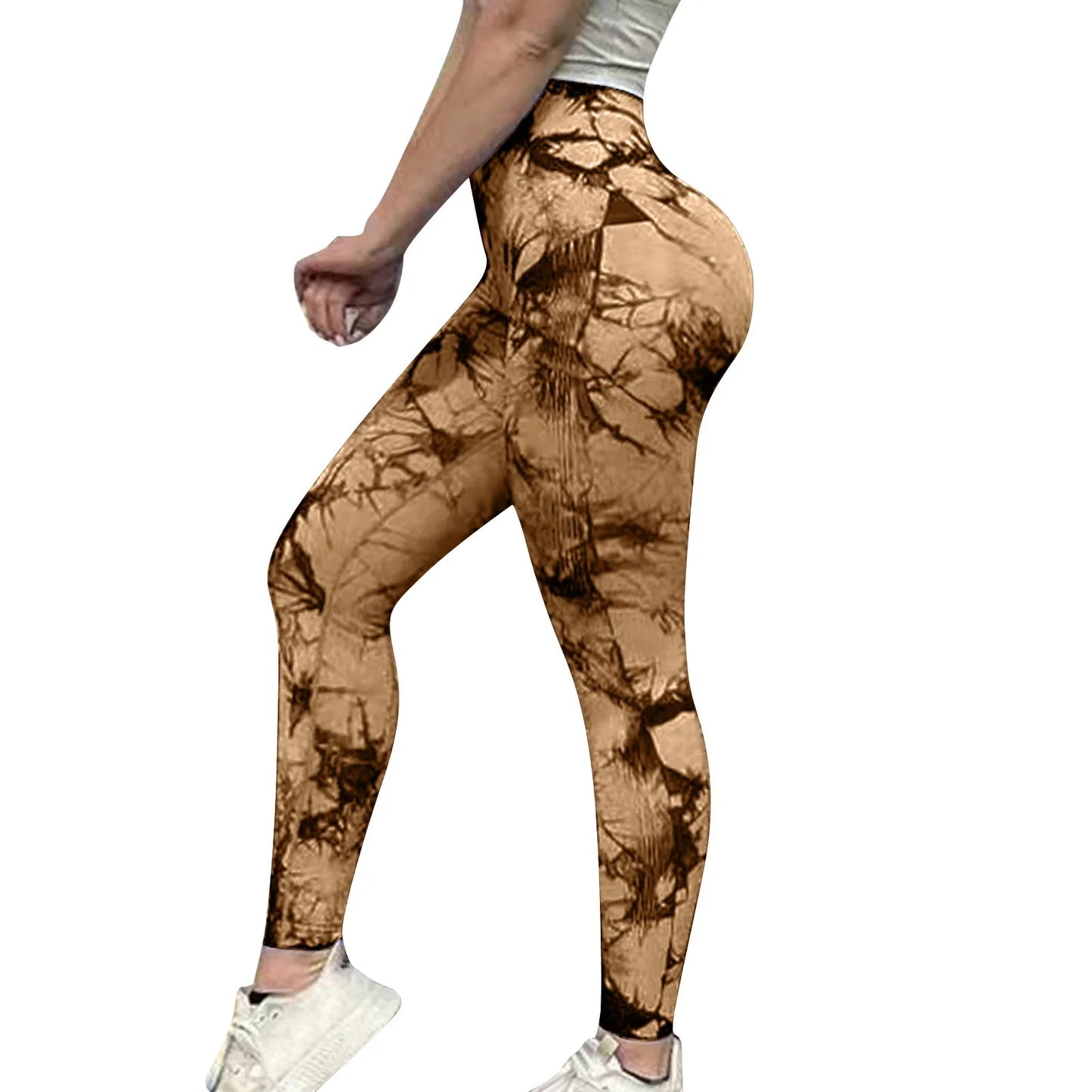 Tie Dye Yoga Pants Sport Leggings