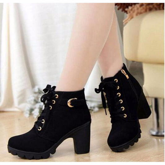 Spring Winter Women Pumps Boots