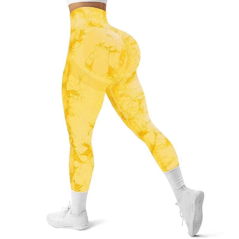 Tie Dye Yoga Pants Sport Leggings