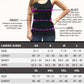 FIT MOM Tank Top, Black Racerback