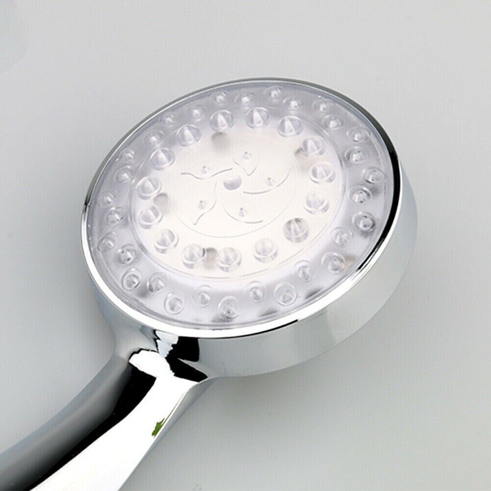 Handheld 7 Color Changing LED Light Water Bath Home Bathroom Shower