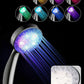 Handheld 7 Color Changing LED Light Water Bath Home Bathroom Shower