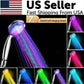 Handheld 7 Color Changing LED Light Water Bath Home Bathroom Shower