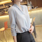 Professional Long Sleeve White Blouse