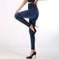 Leggings Imitation Jeans High Waist Pants