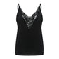 Women'S V-Neck Suspender Vest Lace Splicing Top Blouse Soild Sexy Vest Sleeveless Intimates Langerie For Fine Woman Ropa Mujer