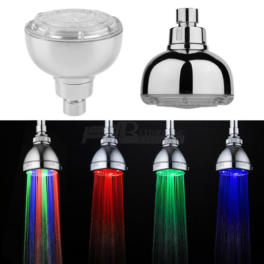 Romantic LED Shower Head Pressurized Water Saving Adjustable