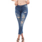 Dayton High Waisted Distressed Jeans