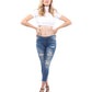 Dayton High Waisted Distressed Jeans