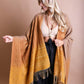 Western Style Colorblend Tassel Serape