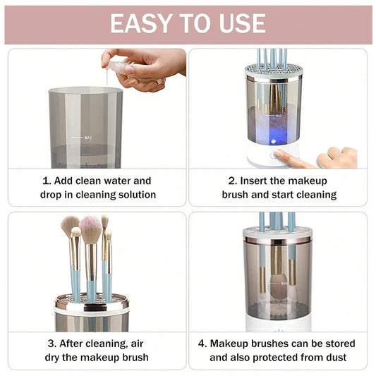 Automatic Rechargeable Electric Makeup Brush Cleaner