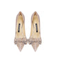 Rhinestone Bowknot High Heel Shoes