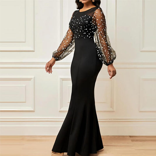 Elegant Bodycon Evening Ensemble