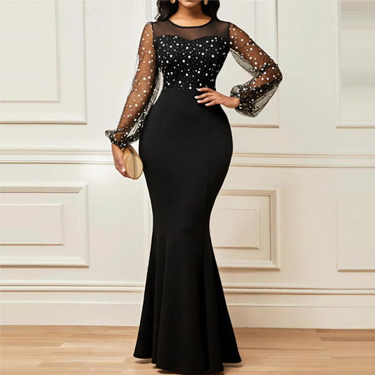 Elegant Bodycon Evening Ensemble