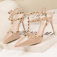 Two-Tone Pumps With Metallic Rivet