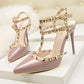 Two-Tone Pumps With Metallic Rivet