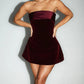 Strapless Backless Sexy Mini Dress