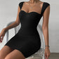 Sweetheart Neck Bodycon Dress