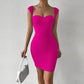Sweetheart Neck Bodycon Dress