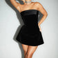 Strapless Backless Sexy Mini Dress