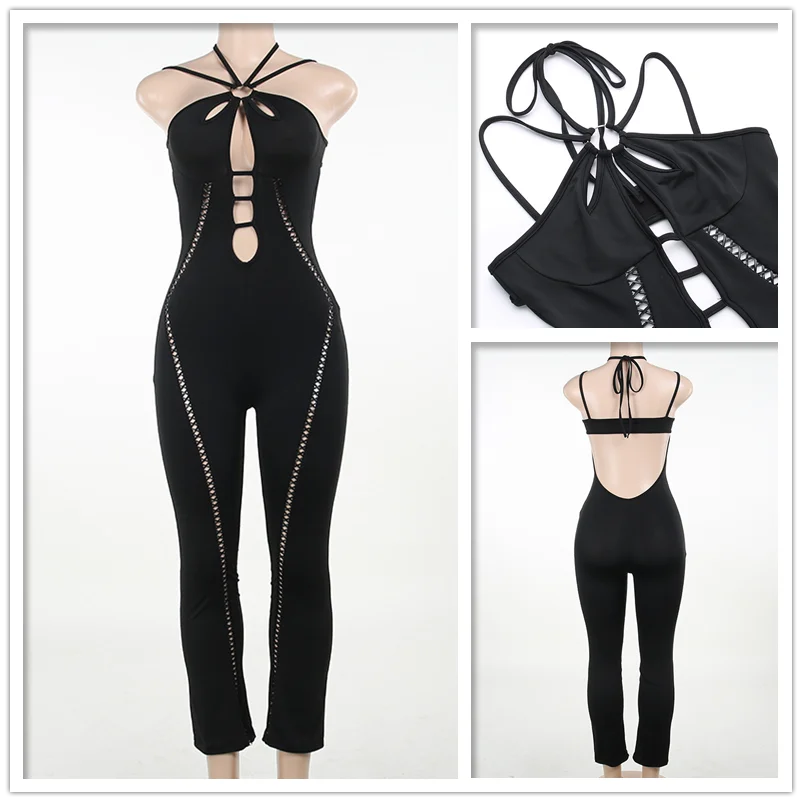 Hollow Out Sexy Party Jumpsuit