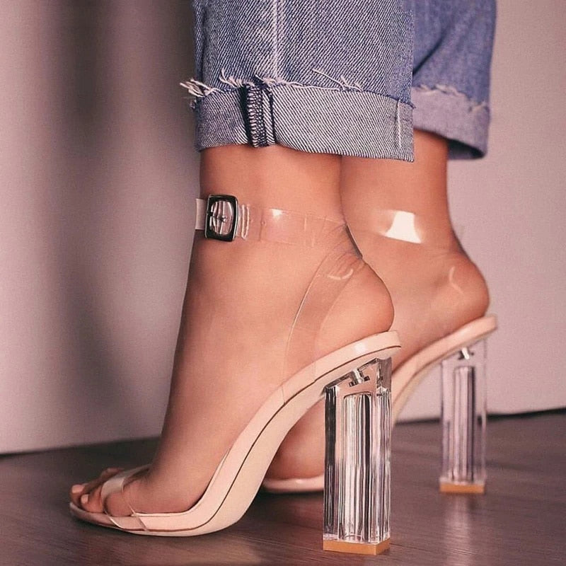 Robo Clear Heels