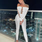 Sexy Hollow Out See Through Jumpsuits