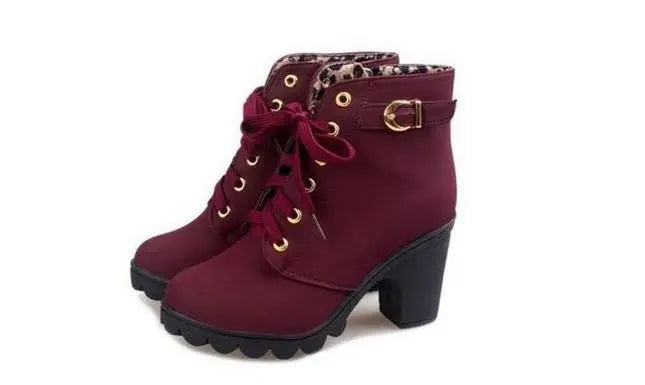 Spring Winter Women Pumps Boots