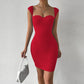 Sweetheart Neck Bodycon Dress