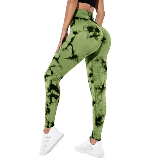 Tie Dye Yoga Pants Sport Leggings