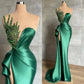 Green Mermaid Evening Dress