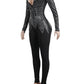 Sparkle Black Rhinestone Long Pants Jumpsuit