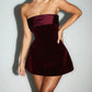 Strapless Backless Sexy Mini Dress
