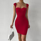 Sweetheart Neck Bodycon Dress