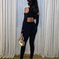Hollow Out Backless Jumpsuit