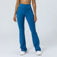 Yoga Flare Leggings High Waist Dance Pilates Fitness Gym Buttock Lifting Workout Wide-Leg Pants