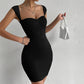 Sweetheart Neck Bodycon Dress