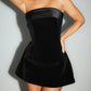 Strapless Backless Sexy Mini Dress
