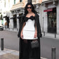 Elegant Noble Wrap Strapless Bow Mini Dress Sleeveless Off Shoulder