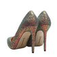 Powder Pink Glitter Heels